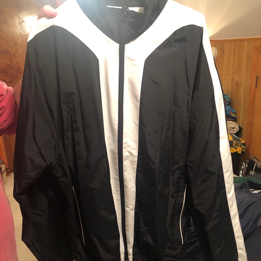 Men’s black Russell athletic jacket